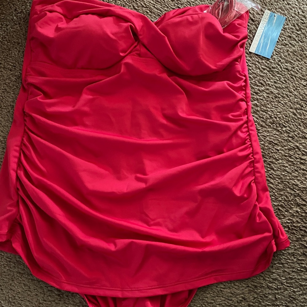 Dark Pink Swimsuit